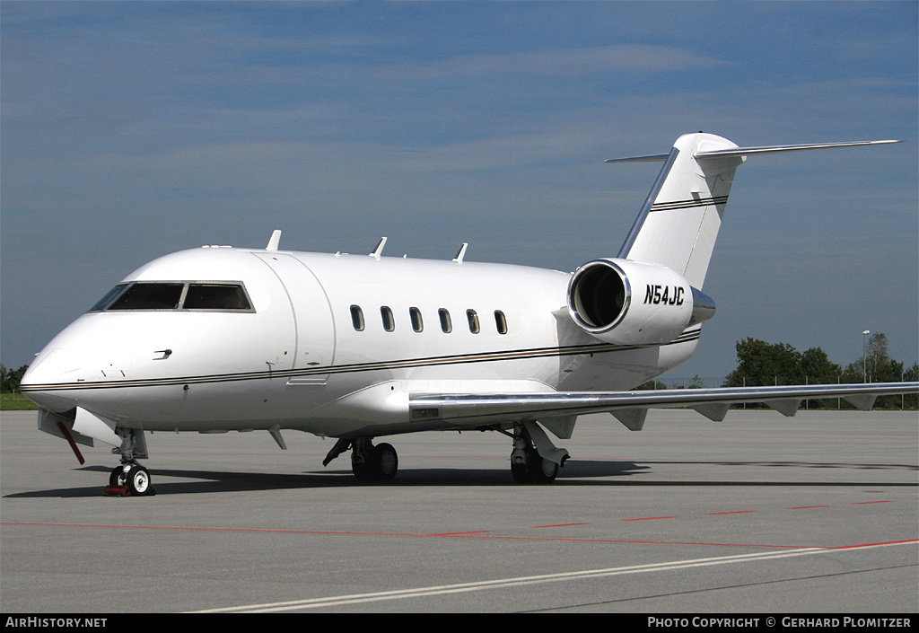 Aircraft Photo of N54JC | Canadair Challenger 601 (CL-600-2A12) | AirHistory.net #493787