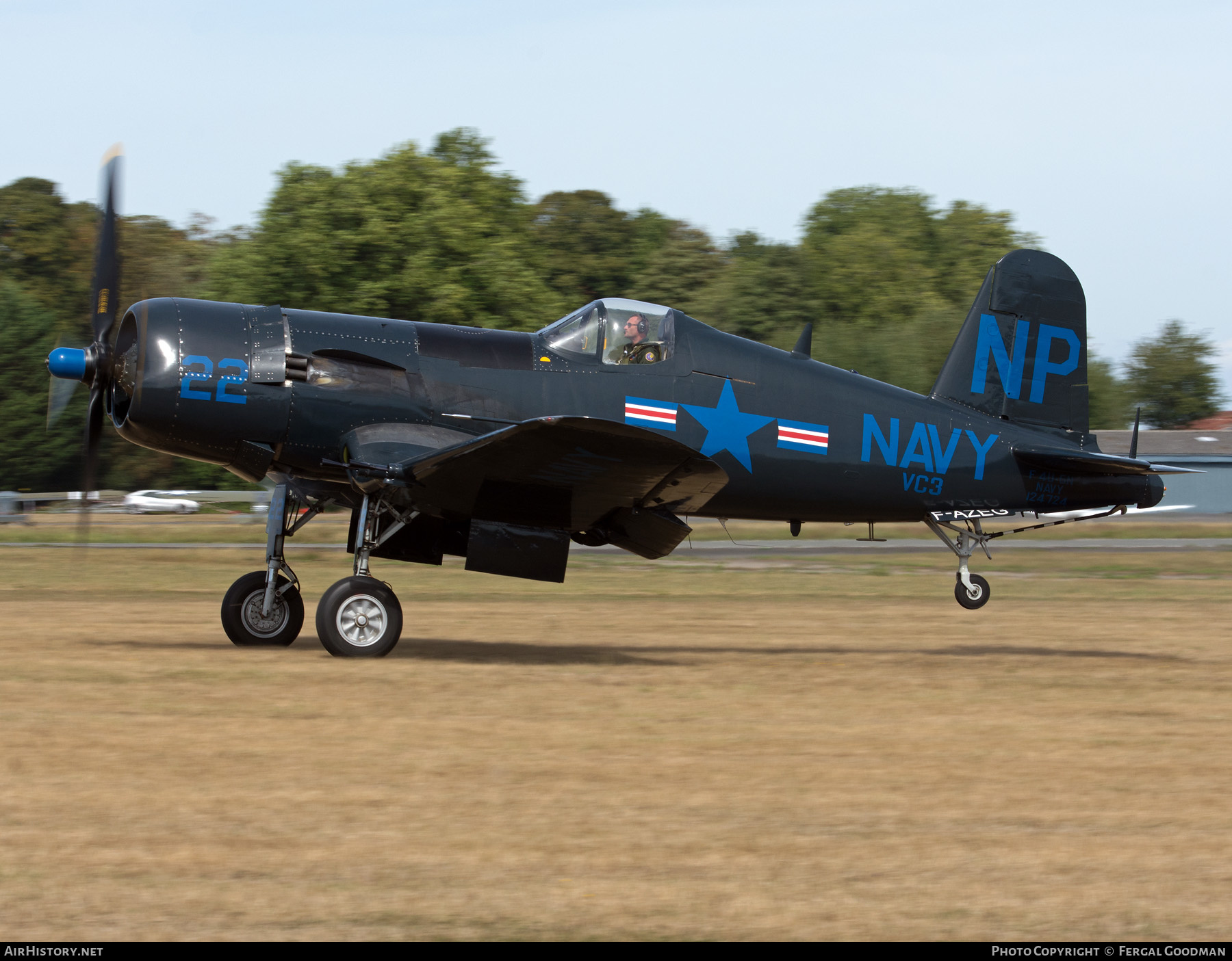 Aircraft Photo of F-AZEG / 124724 | Vought F4U-5NL Corsair | USA - Navy | AirHistory.net #493789