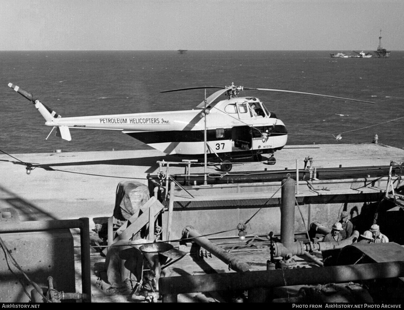 Aircraft Photo of N737A | Sikorsky S-55 | PHI - Petroleum Helicopters International | AirHistory.net #493790