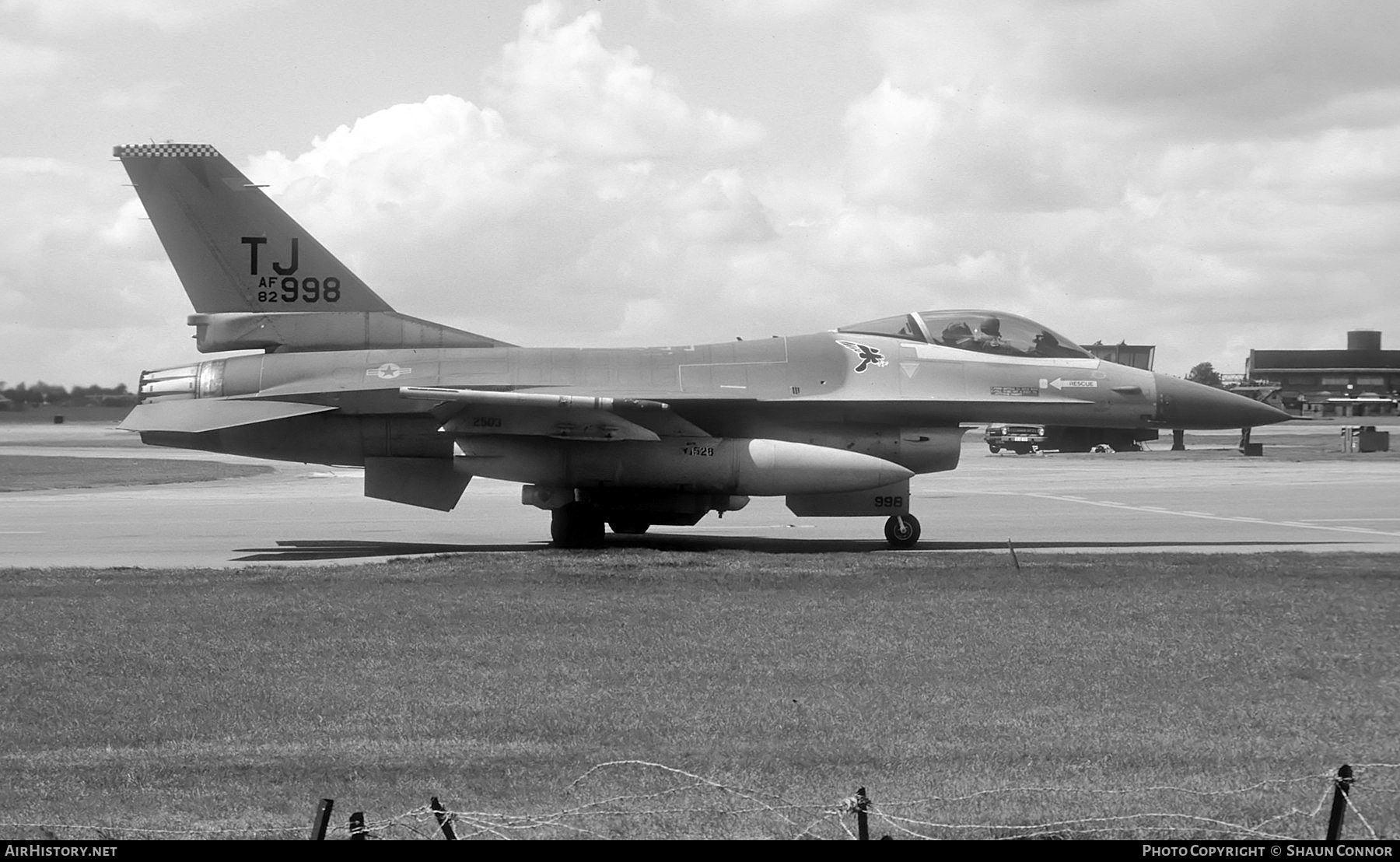 Aircraft Photo of 82-0998 / AF82-998 | General Dynamics F-16A Fighting Falcon | USA - Air Force | AirHistory.net #493879