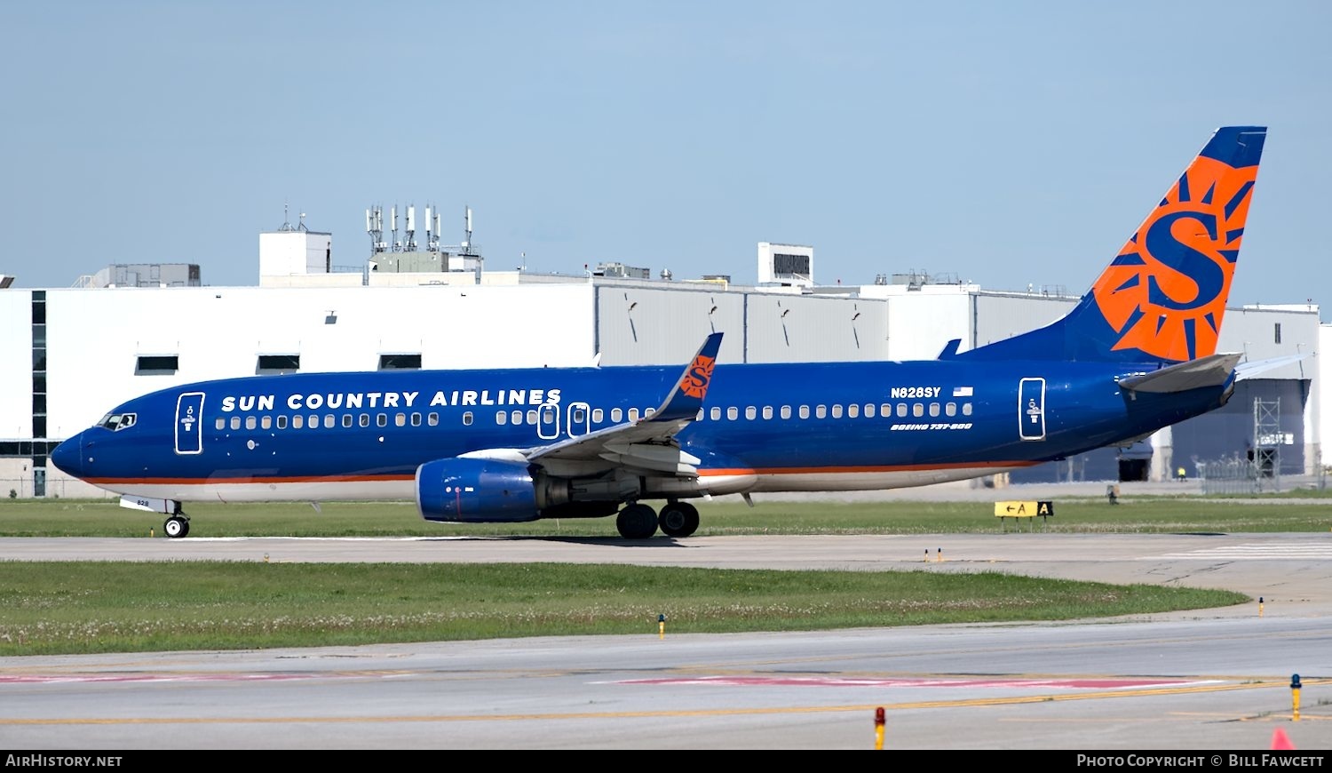Aircraft Photo of N828SY | Boeing 737-8F2 | Sun Country Airlines | AirHistory.net #493890