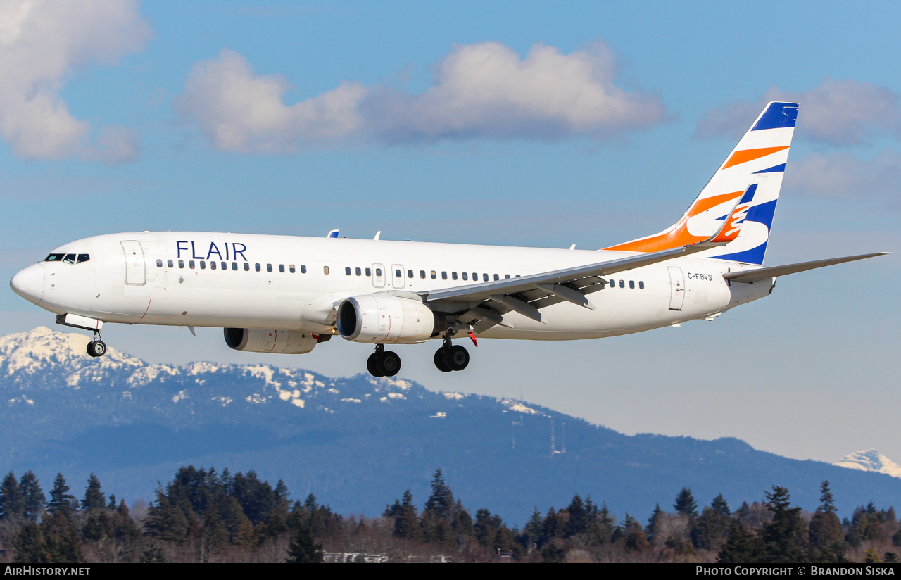 Aircraft Photo of C-FBVS | Boeing 737-8K5 | Flair Airlines | AirHistory.net #493894