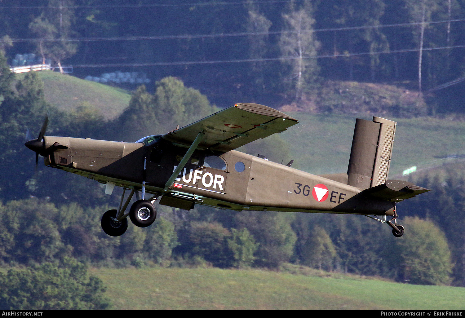 Aircraft Photo of 3G-EF | Pilatus PC-6/B2-H2 Turbo Porter | Austria - Air Force | AirHistory.net #493897