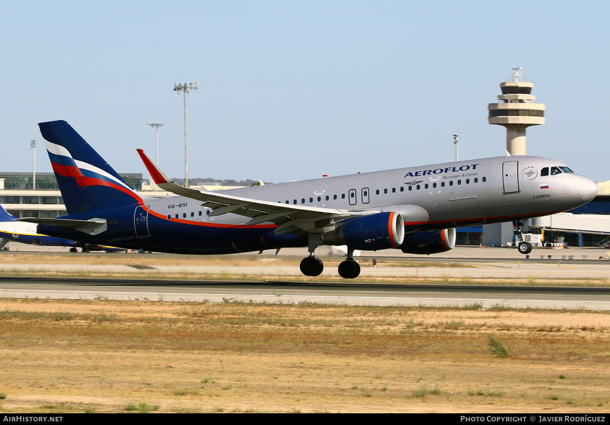 Aircraft Photo of VQ-BSI | Airbus A320-214 | Aeroflot - Russian Airlines | AirHistory.net #493906