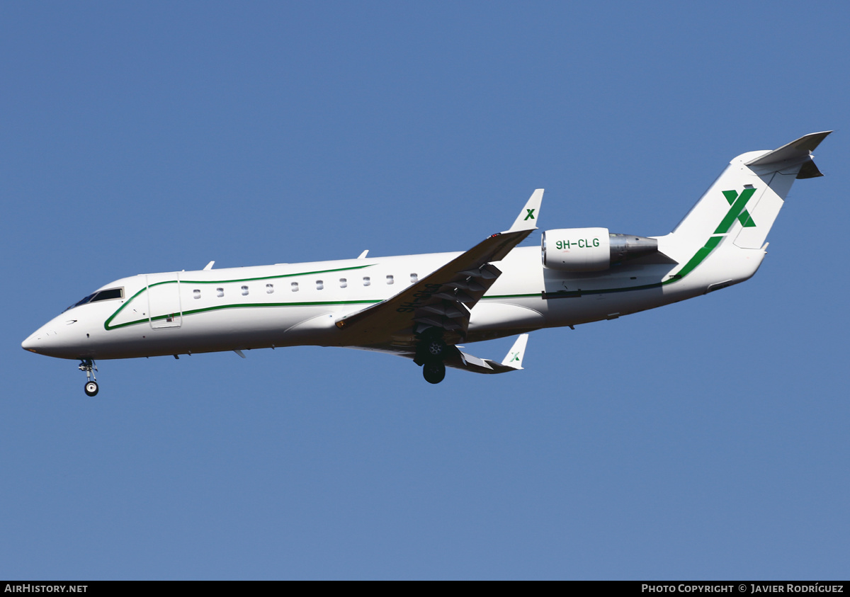 Aircraft Photo of 9H-CLG | Bombardier CRJ-200 (CL-600-2B19) | AirX Charter | AirHistory.net #493913