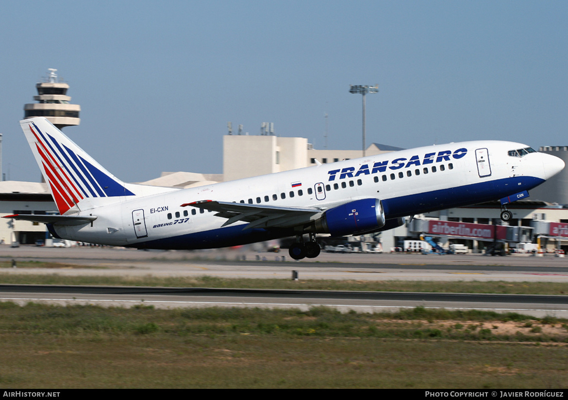 Aircraft Photo of EI-CXN | Boeing 737-329 | Transaero Airlines | AirHistory.net #493914