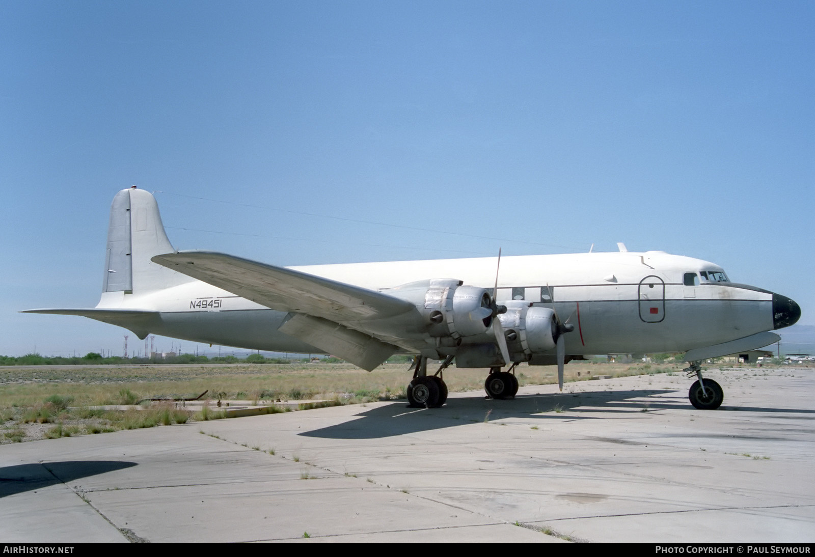 Aircraft Photo of N49451 | Douglas C-54D Skymaster | AirHistory.net #493945