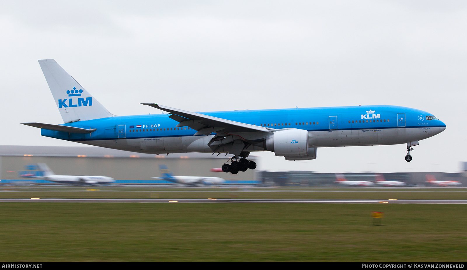 Aircraft Photo of PH-BQP | Boeing 777-206/ER | KLM - Royal Dutch Airlines | AirHistory.net #493949