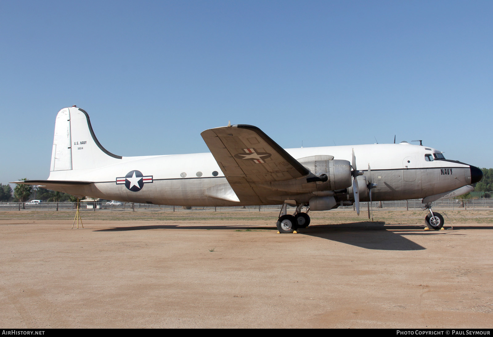 Aircraft Photo of 56514 | Douglas C-54Q Skymaster | USA - Navy | AirHistory.net #493959