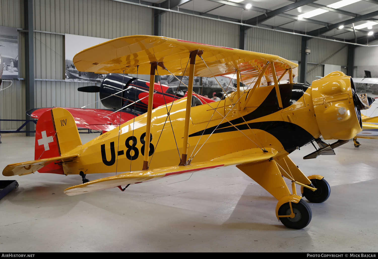 Aircraft Photo of G-CMCX | Bücker Bü 133C Jungmeister | Switzerland - Air Force | AirHistory.net #493964