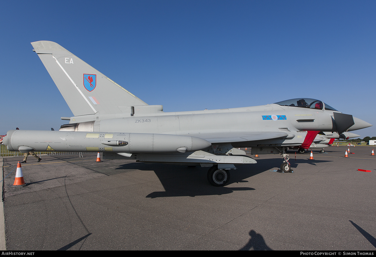 Aircraft Photo of ZK343 | Eurofighter EF-2000 Typhoon FGR4 | UK - Air Force | AirHistory.net #493985