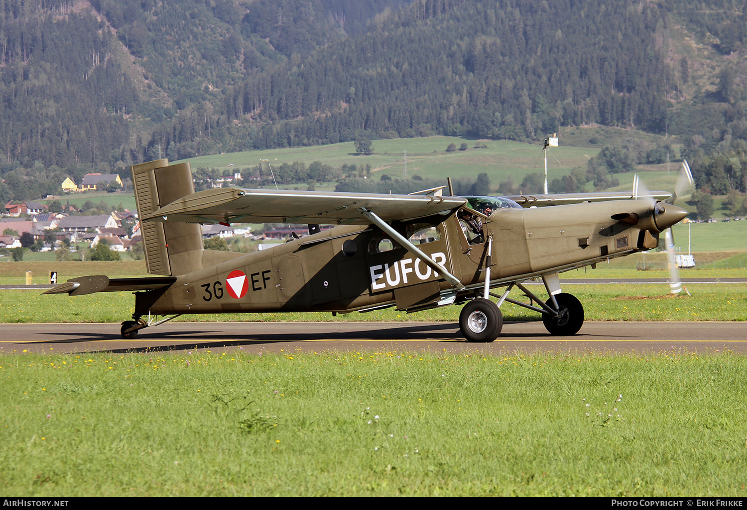 Aircraft Photo of 3G-EF | Pilatus PC-6/B2-H2 Turbo Porter | Austria - Air Force | AirHistory.net #494015