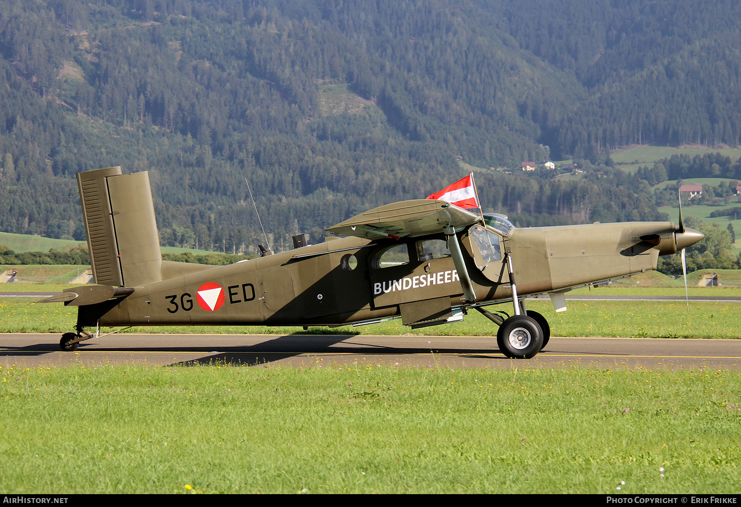 Aircraft Photo of 3G-ED | Pilatus PC-6/B2-H2 Turbo Porter | Austria - Air Force | AirHistory.net #494019