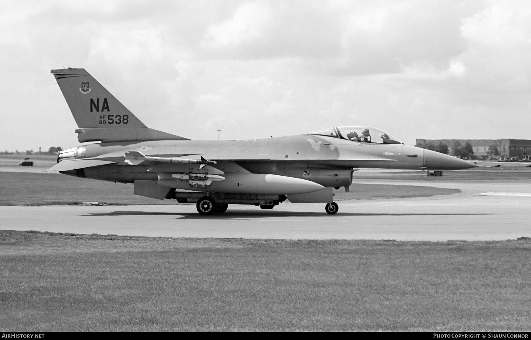 Aircraft Photo of 80-0538 / AF80-538 | General Dynamics F-16A Fighting Falcon | USA - Air Force | AirHistory.net #494037