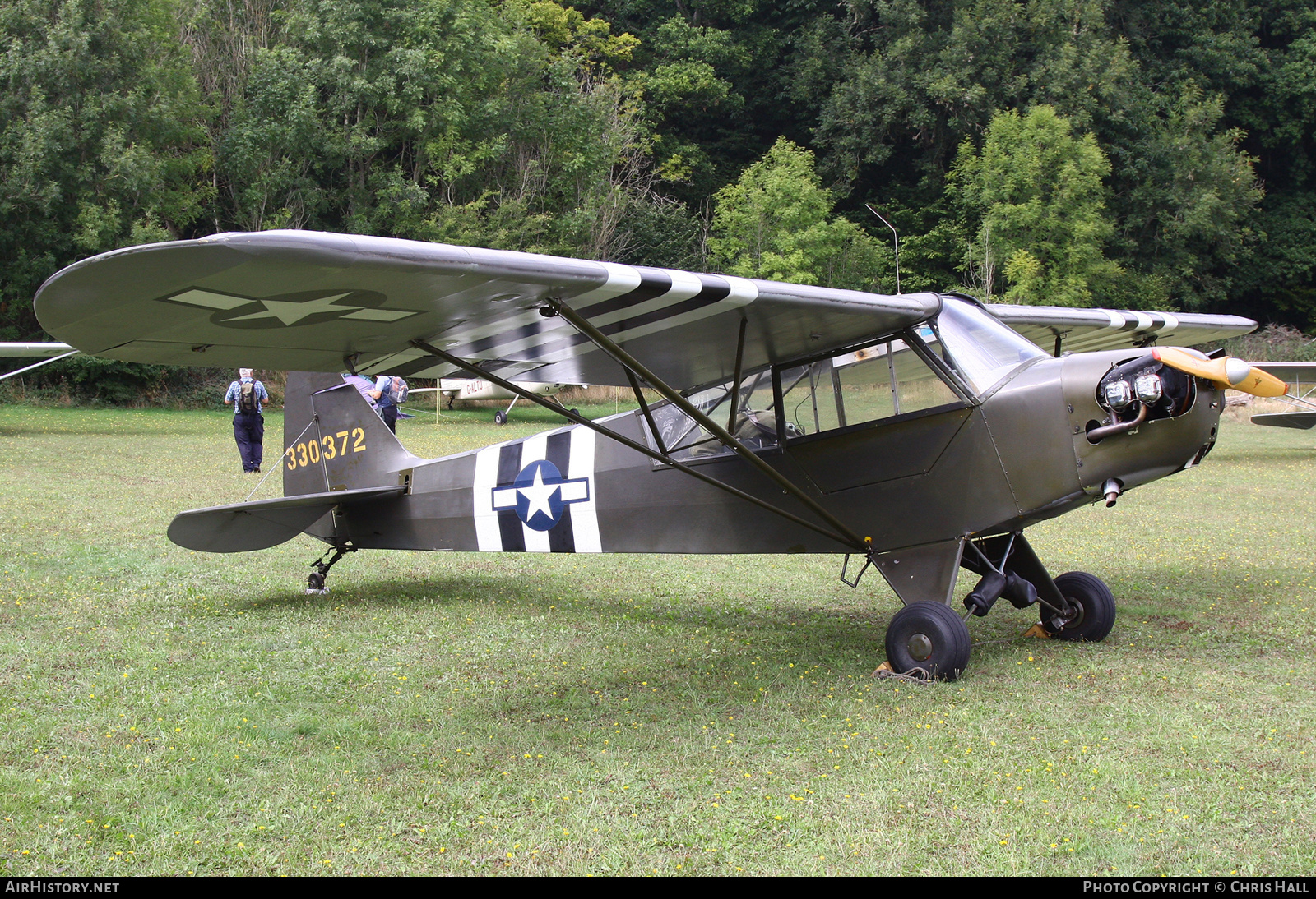 Aircraft Photo of G-AISX / 330372 | Piper L-4H(90) Cub (J-3C-90) | USA - Air Force | AirHistory.net #494055