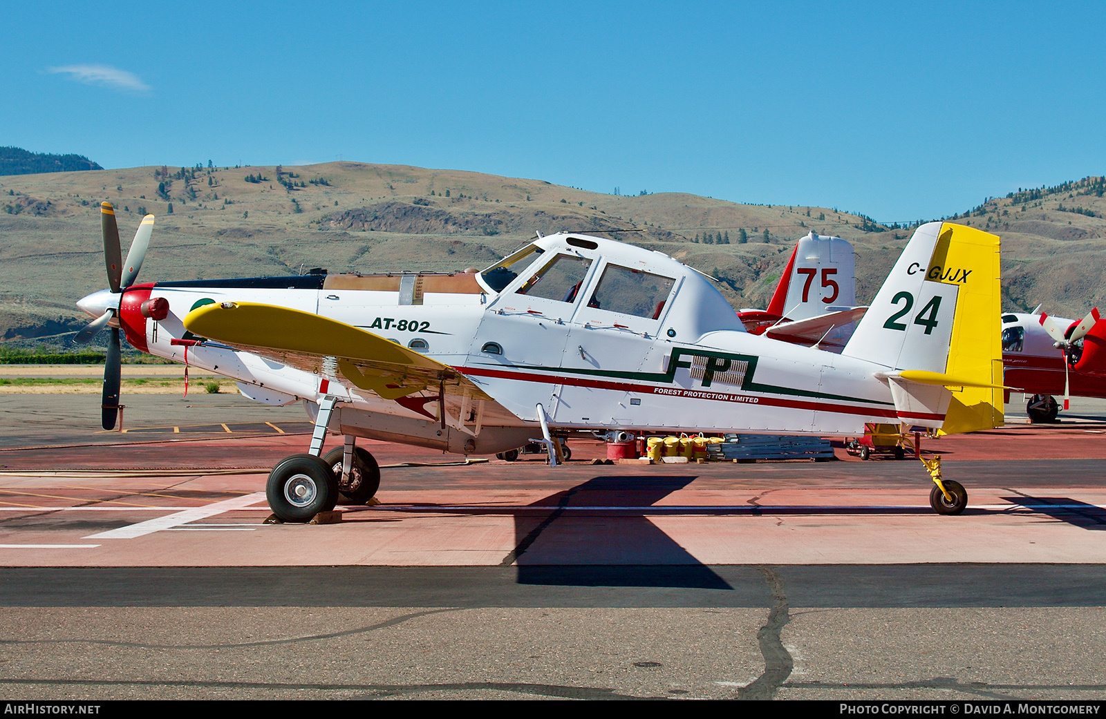 Aircraft Photo of C-GJJX | Air Tractor AT-802 | Forest Protection Ltd - FPL | AirHistory.net #494070