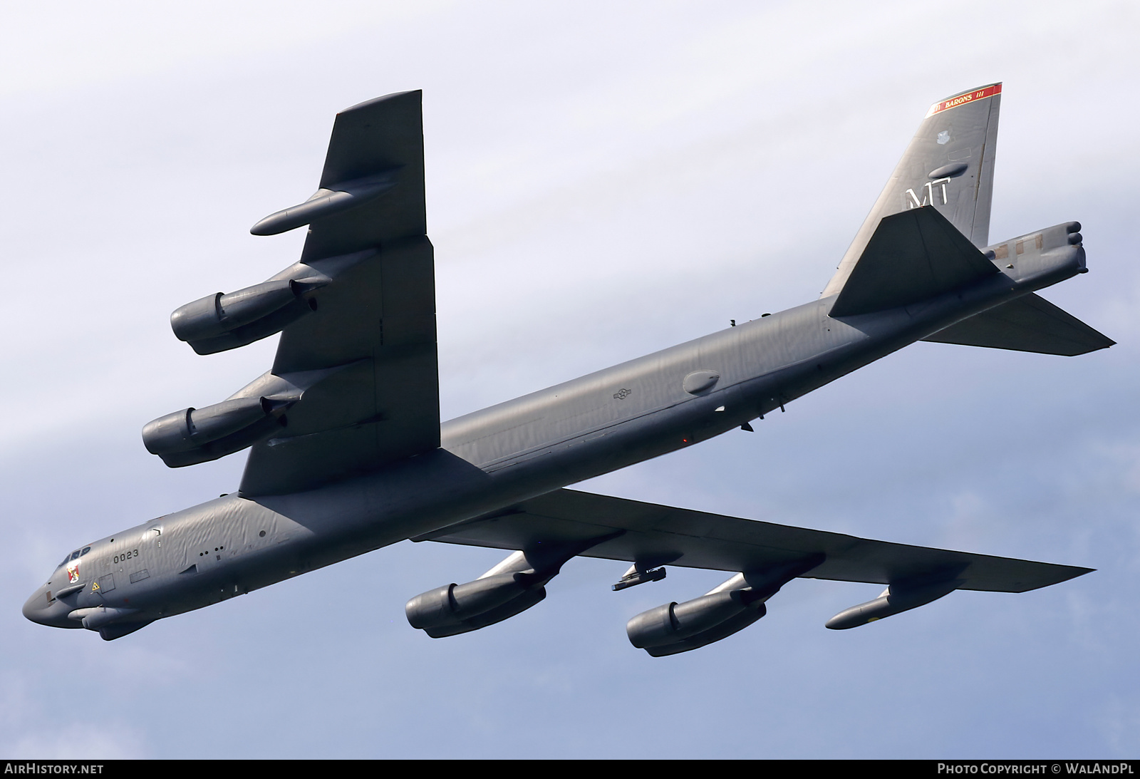Aircraft Photo of 60-0023 / AF60-023 | Boeing B-52H Stratofortress | USA - Air Force | AirHistory.net #494075