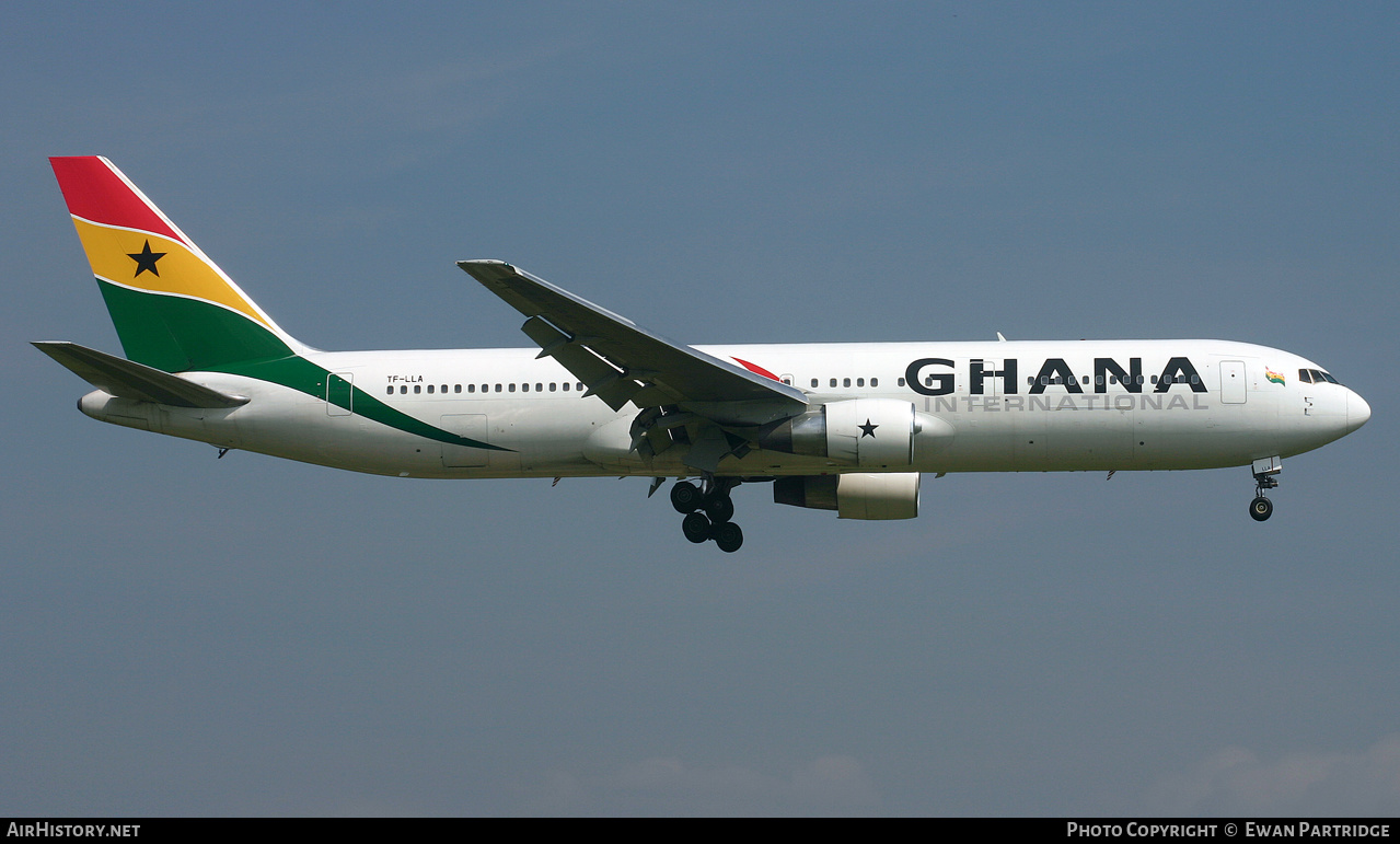 Aircraft Photo of TF-LLA | Boeing 767-366/ER | Ghana International Airlines | AirHistory.net #494078