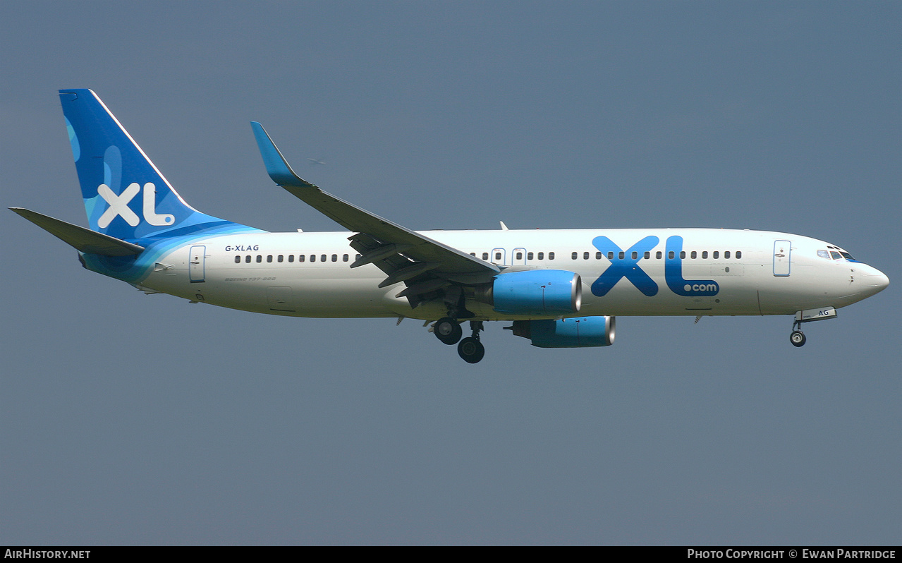Aircraft Photo of G-XLAG | Boeing 737-86N | XL Airways | AirHistory.net #494083