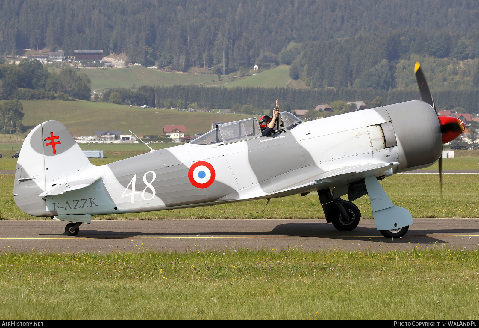 Aircraft Photo of F-AZZK / 48 | Yakovlev Yak-3U | France - Air Force | AirHistory.net #494108