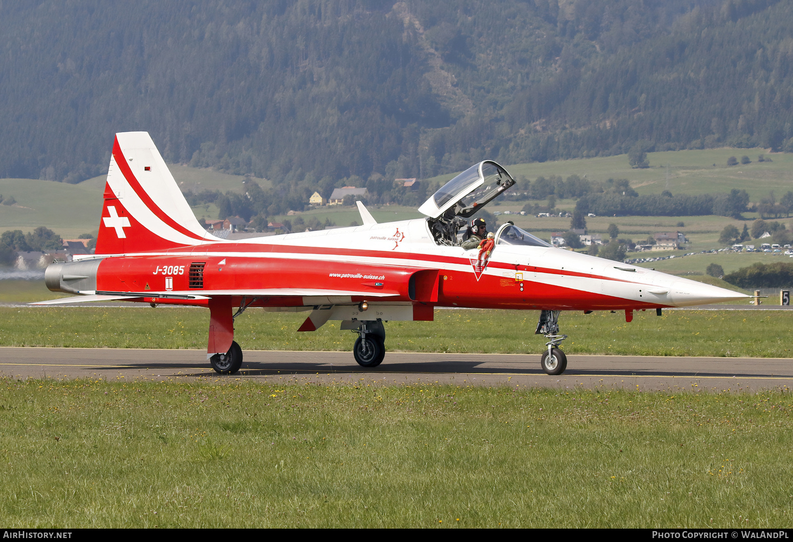 Aircraft Photo of J-3085 | Northrop F-5E Tiger II | Switzerland - Air Force | AirHistory.net #494109