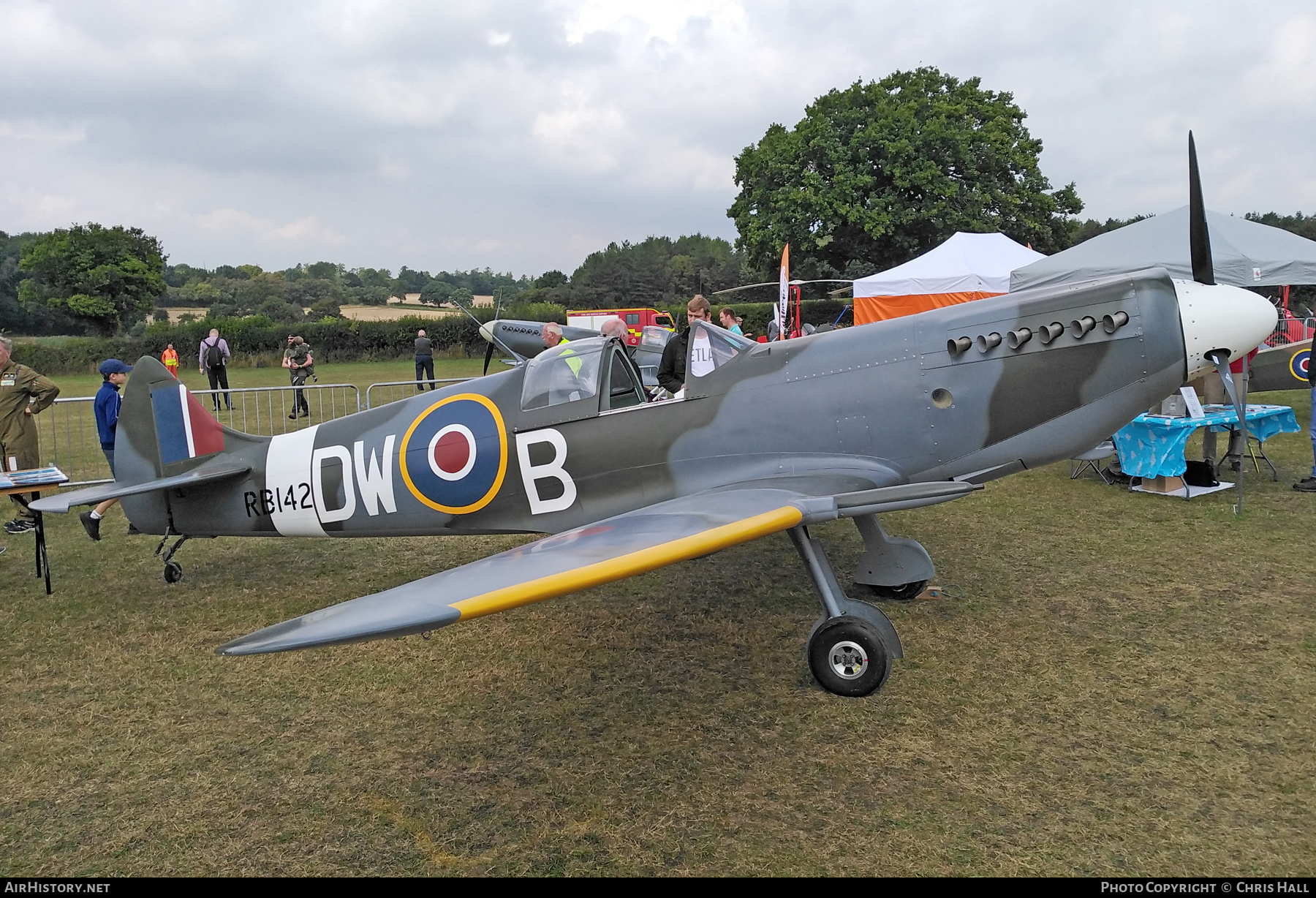 Aircraft Photo of G-CEFC / RB142 | Supermarine Aircraft Spitfire Mk26 | UK - Air Force | AirHistory.net #494112