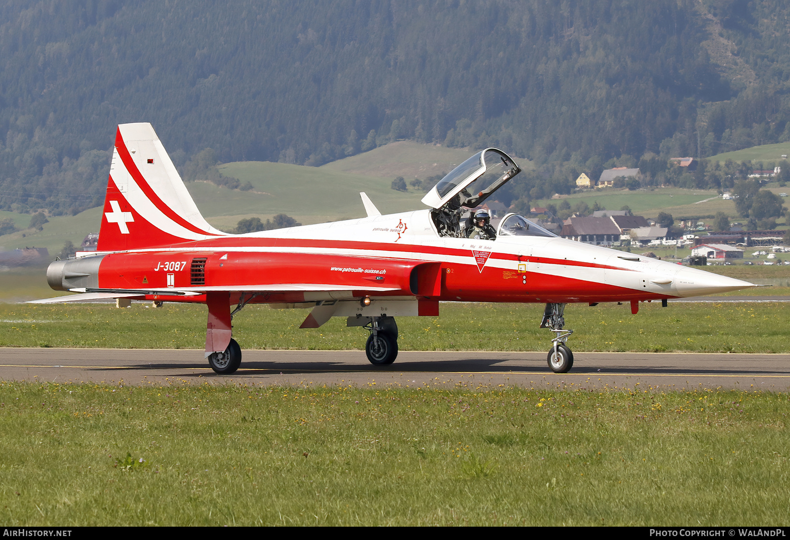 Aircraft Photo of J-3087 | Northrop F-5E Tiger II | Switzerland - Air Force | AirHistory.net #494115