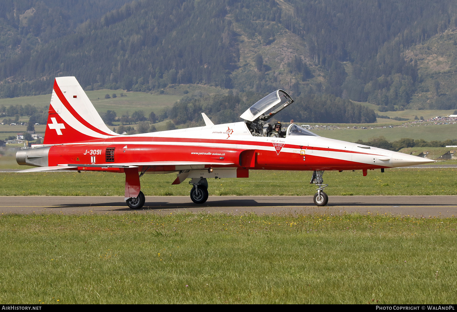 Aircraft Photo of J-3091 | Northrop F-5E Tiger II | Switzerland - Air Force | AirHistory.net #494116