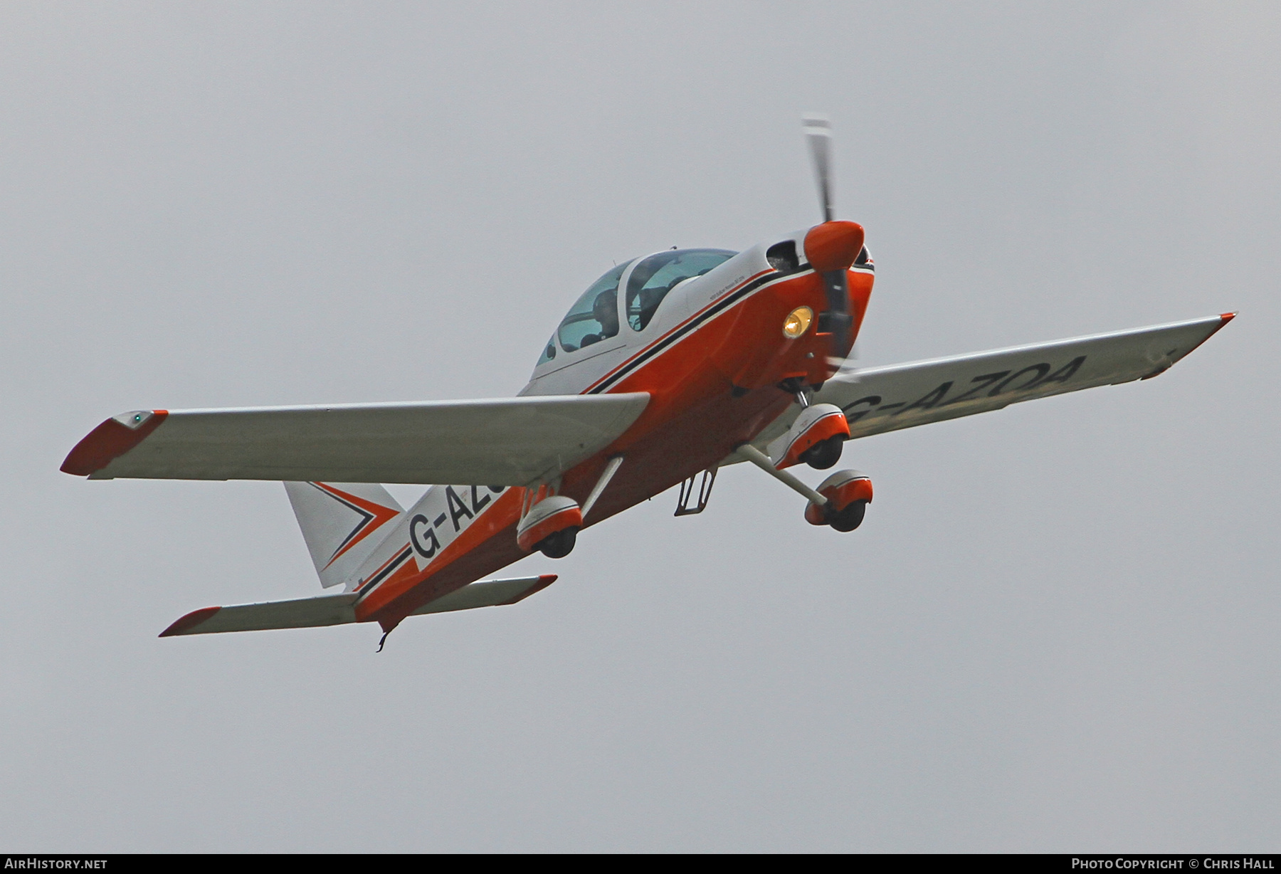 Aircraft Photo of G-AZOA | Bolkow BO-209 Monsun | AirHistory.net #494118