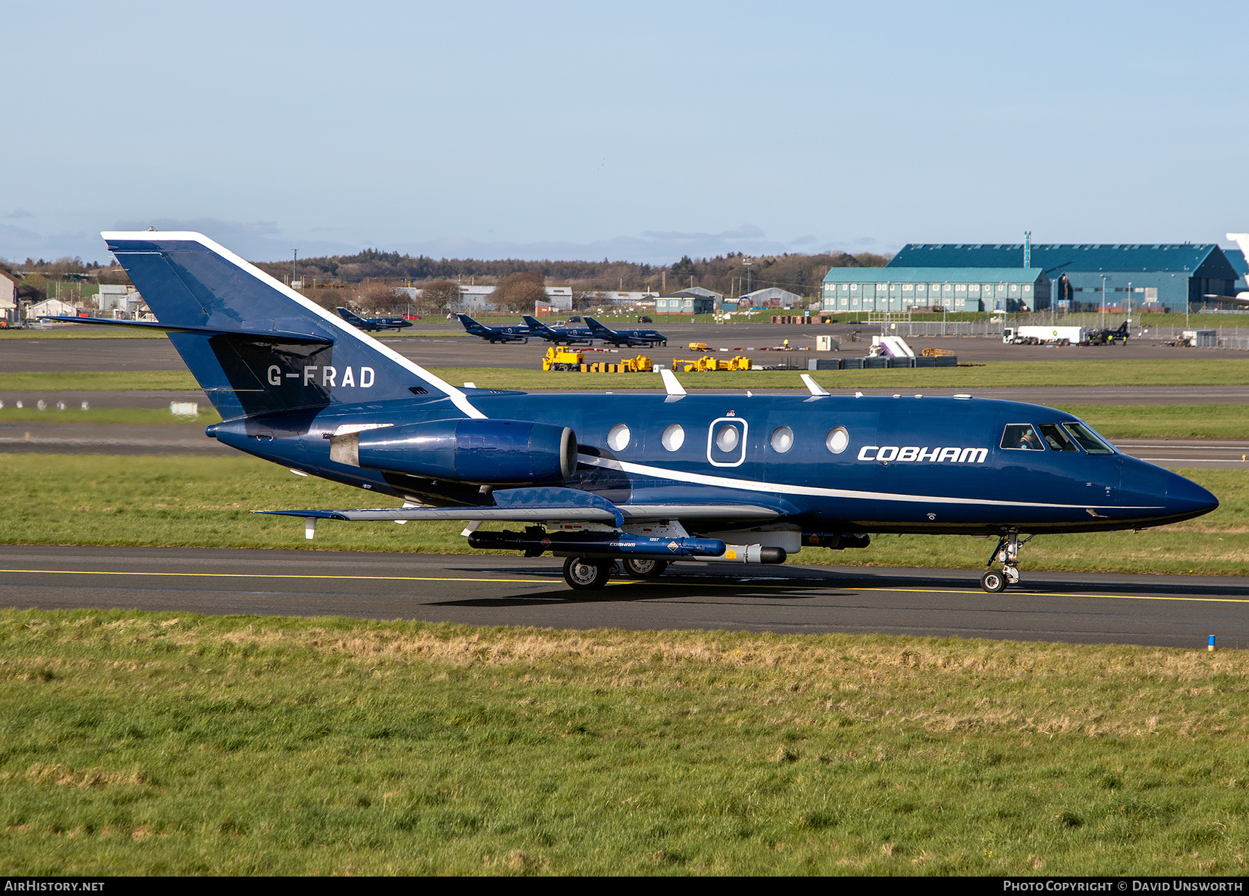 Aircraft Photo of G-FRAD | Dassault Falcon 20E | Cobham Aviation Services | AirHistory.net #494127
