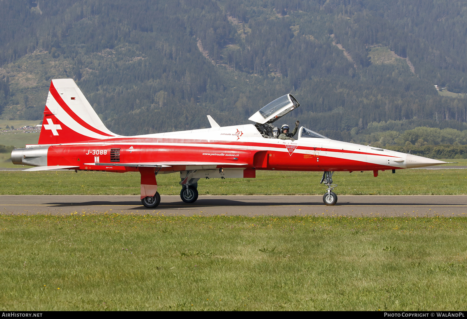Aircraft Photo of J-3088 | Northrop F-5E Tiger II | Switzerland - Air Force | AirHistory.net #494130