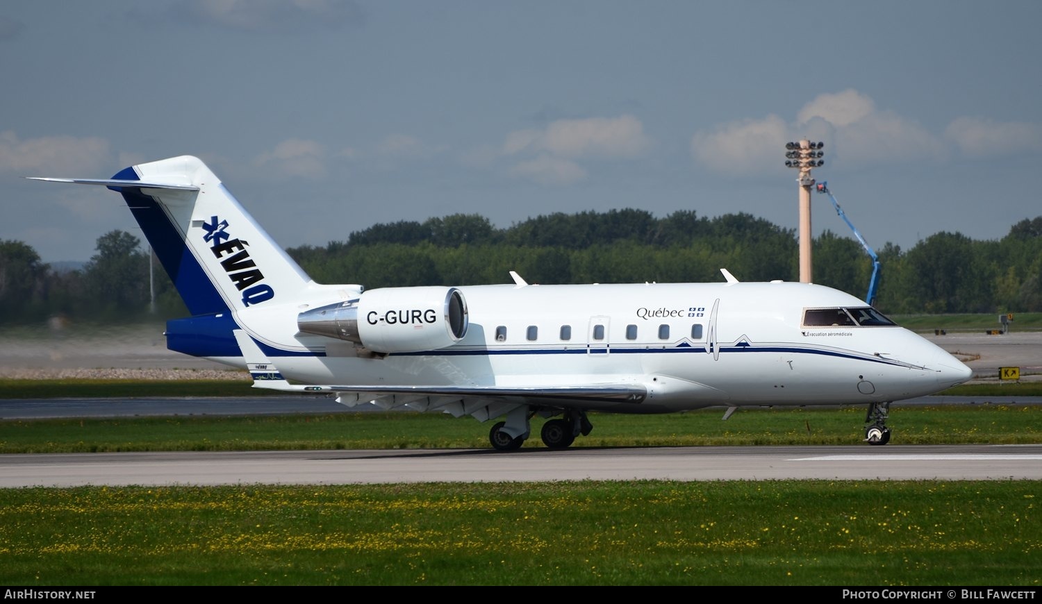 Aircraft Photo of C-GURG | Canadair Challenger 601-3R (CL-600-2B16) | Gouvernement du Québec | AirHistory.net #494143