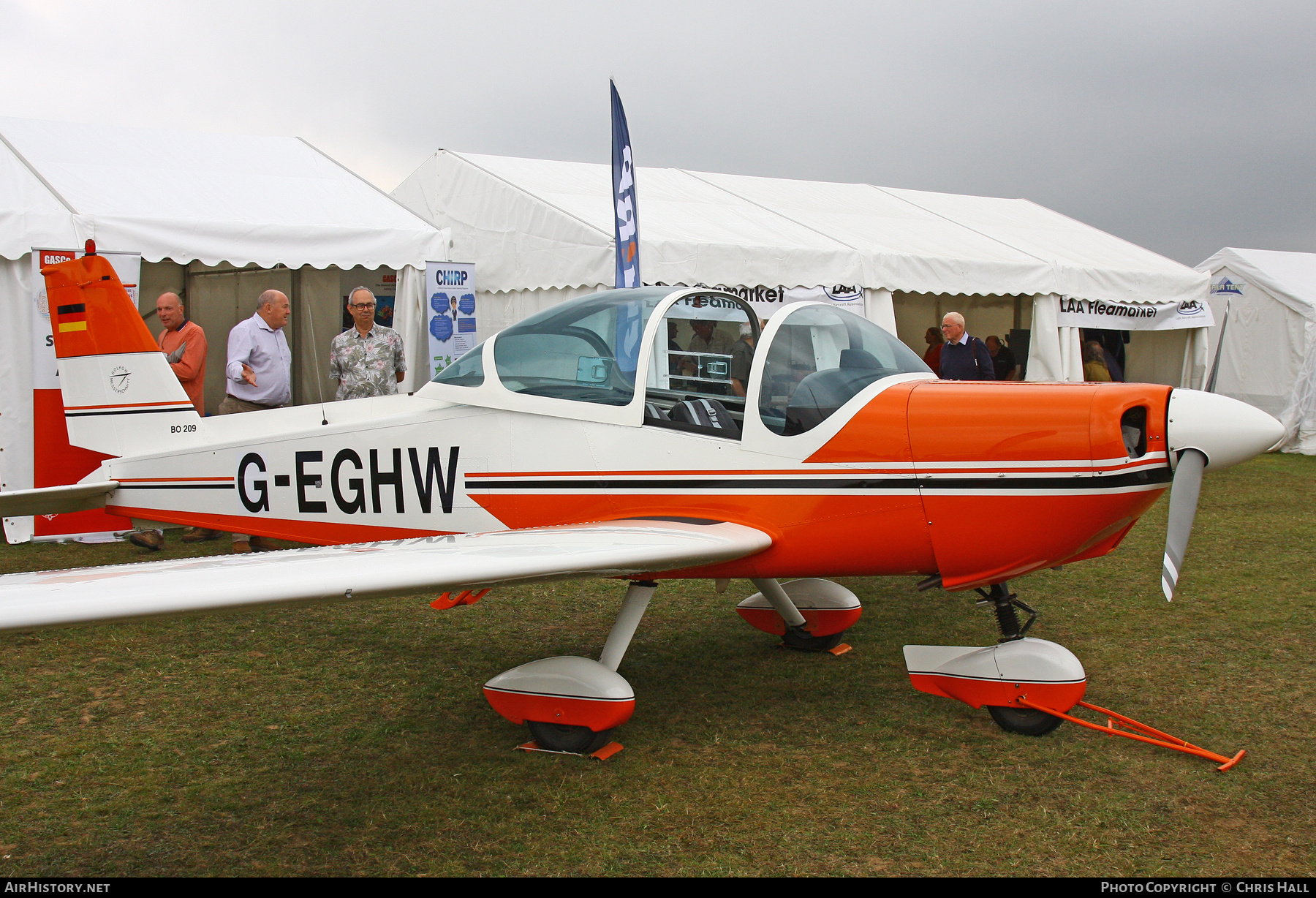Aircraft Photo of G-EGHW | Bolkow BO-209 Monsun | AirHistory.net #494159