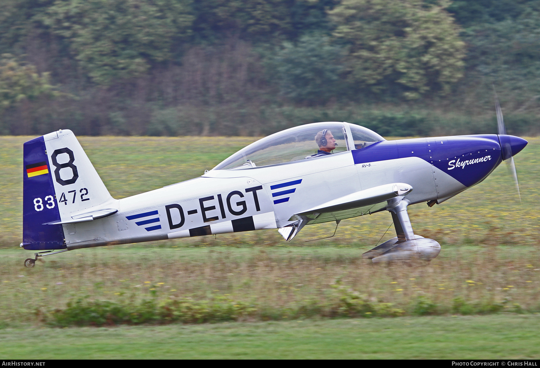 Aircraft Photo of D-EIGT | Van's RV-8 | AirHistory.net #494164