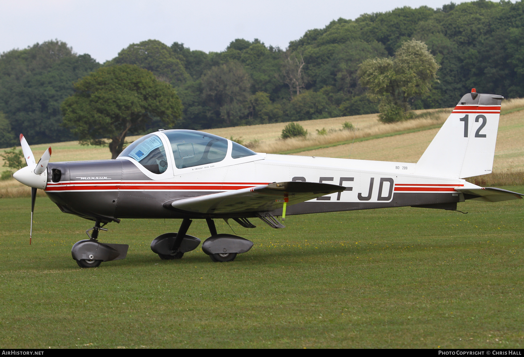 Aircraft Photo of G-EFJD | Bolkow BO-209 Monsun 160RV | AirHistory.net #494167