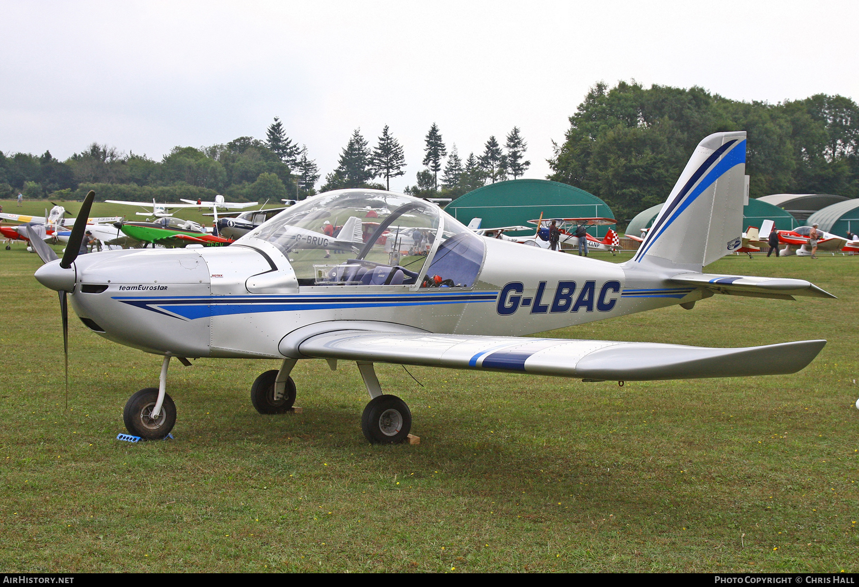 Aircraft Photo of G-LBAC | Cosmik EV-97 TeamEurostar UK | AirHistory.net #494189