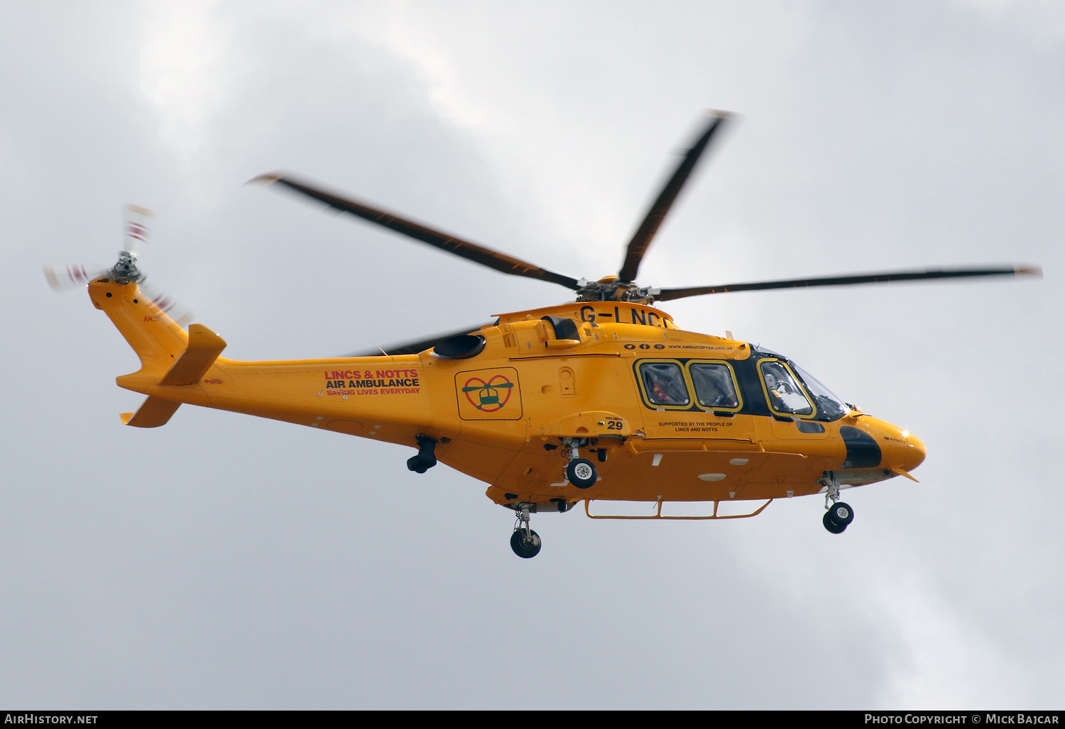 Aircraft Photo of G-LNCC | Leonardo AW-169 | Lincs and Notts Air Ambulance | AirHistory.net #494194