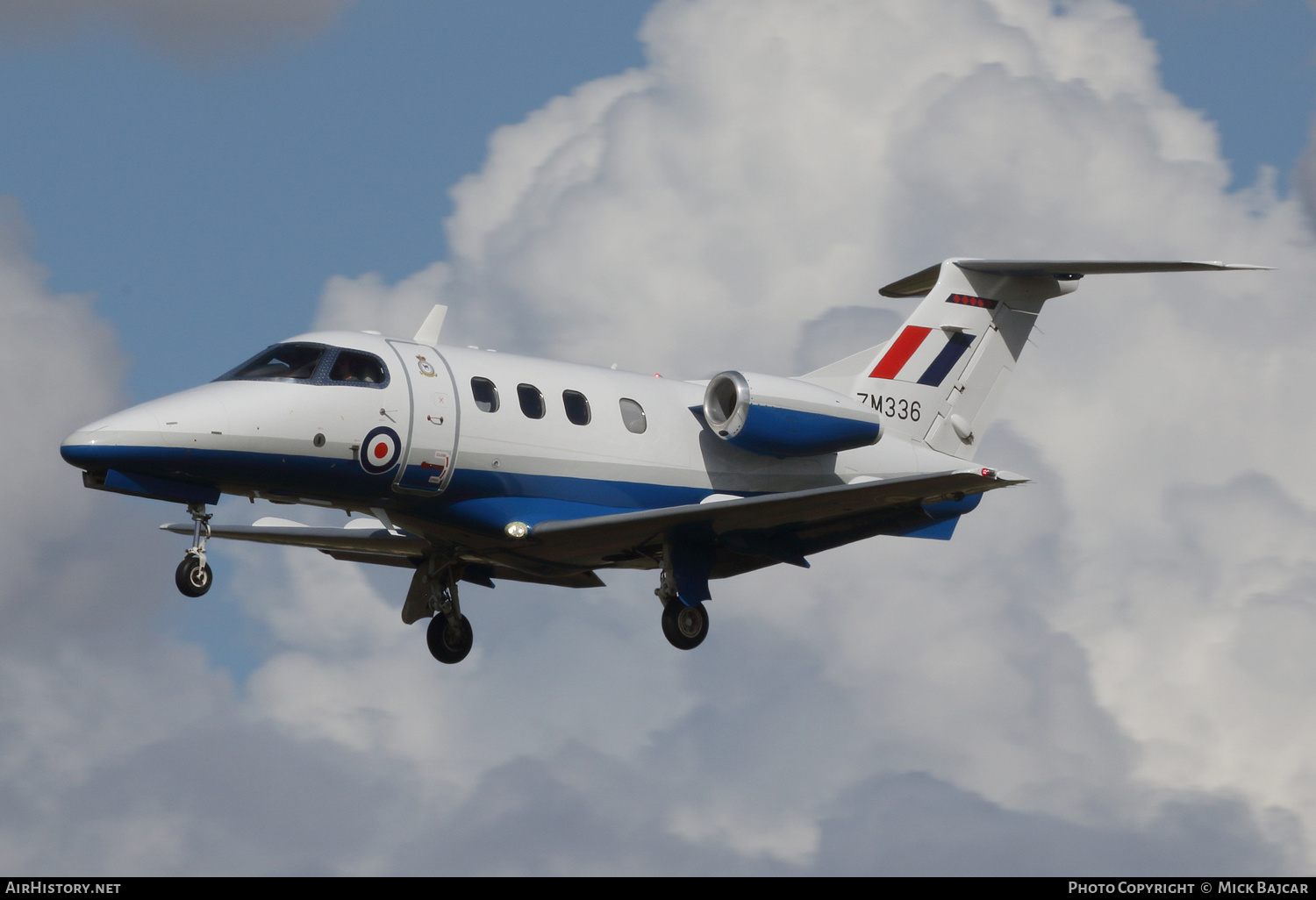 Aircraft Photo of ZM336 | Embraer EMB-500 Phenom 100 | UK - Air Force | AirHistory.net #494197