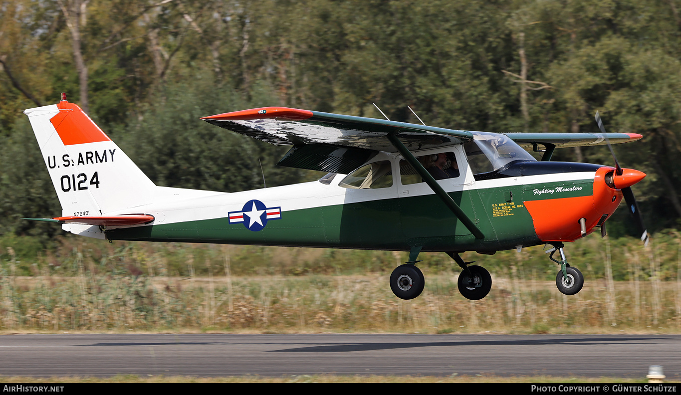 Aircraft Photo of N72401 | Reims F172F Skyhawk | USA - Army | AirHistory.net #494202