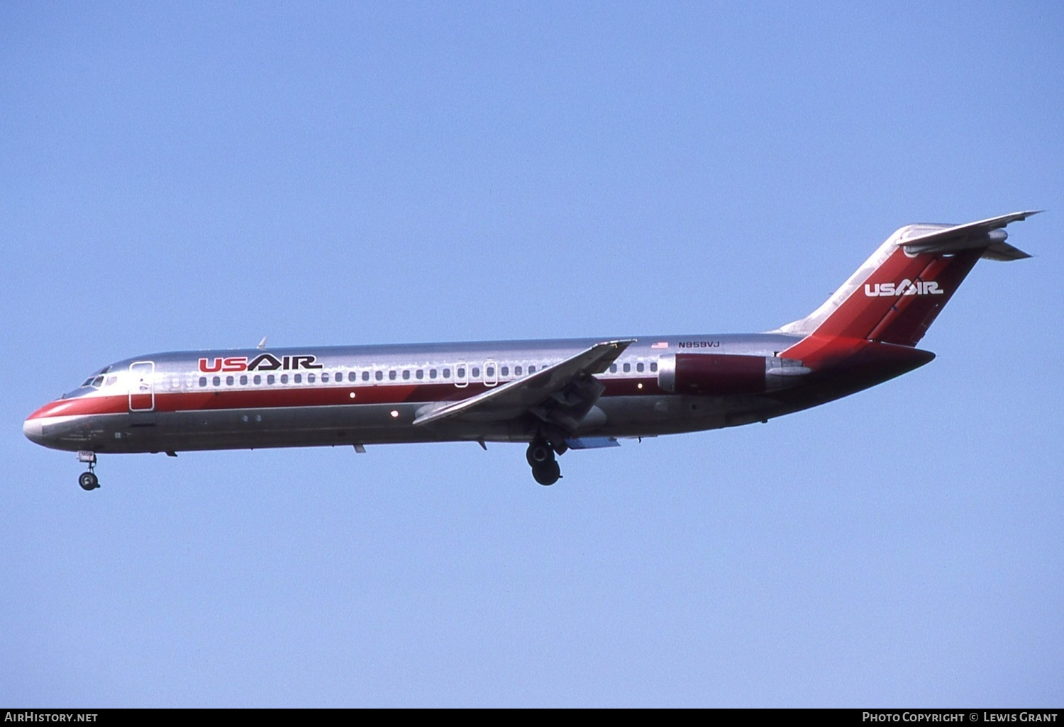 Aircraft Photo of N959VJ | McDonnell Douglas DC-9-32 | USAir | AirHistory.net #494225
