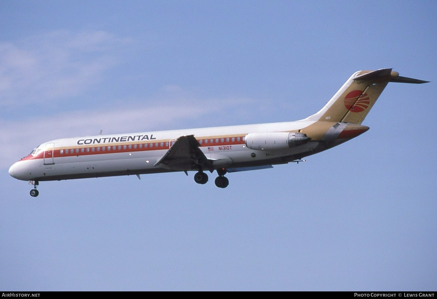 Aircraft Photo of N1310T | McDonnell Douglas DC-9-31 | Continental Airlines | AirHistory.net #494228