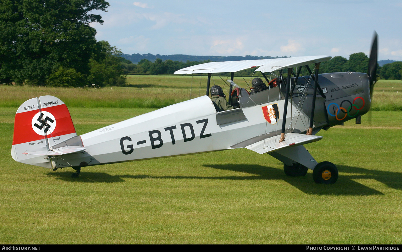 Aircraft Photo of G-BTDZ | CASA 1.131E Jungmann | AirHistory.net #494231