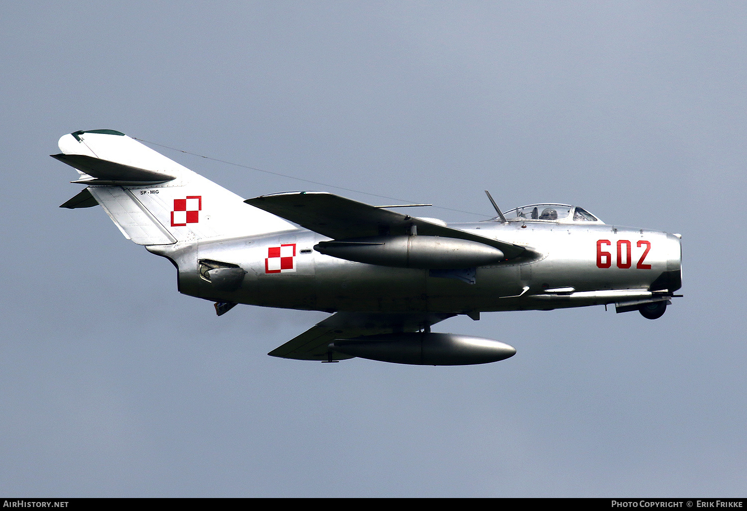 Aircraft Photo of SP-MIG / 602 | PZL-Mielec Lim-2 (MiG-15bis) | Poland - Air Force | AirHistory.net #494237