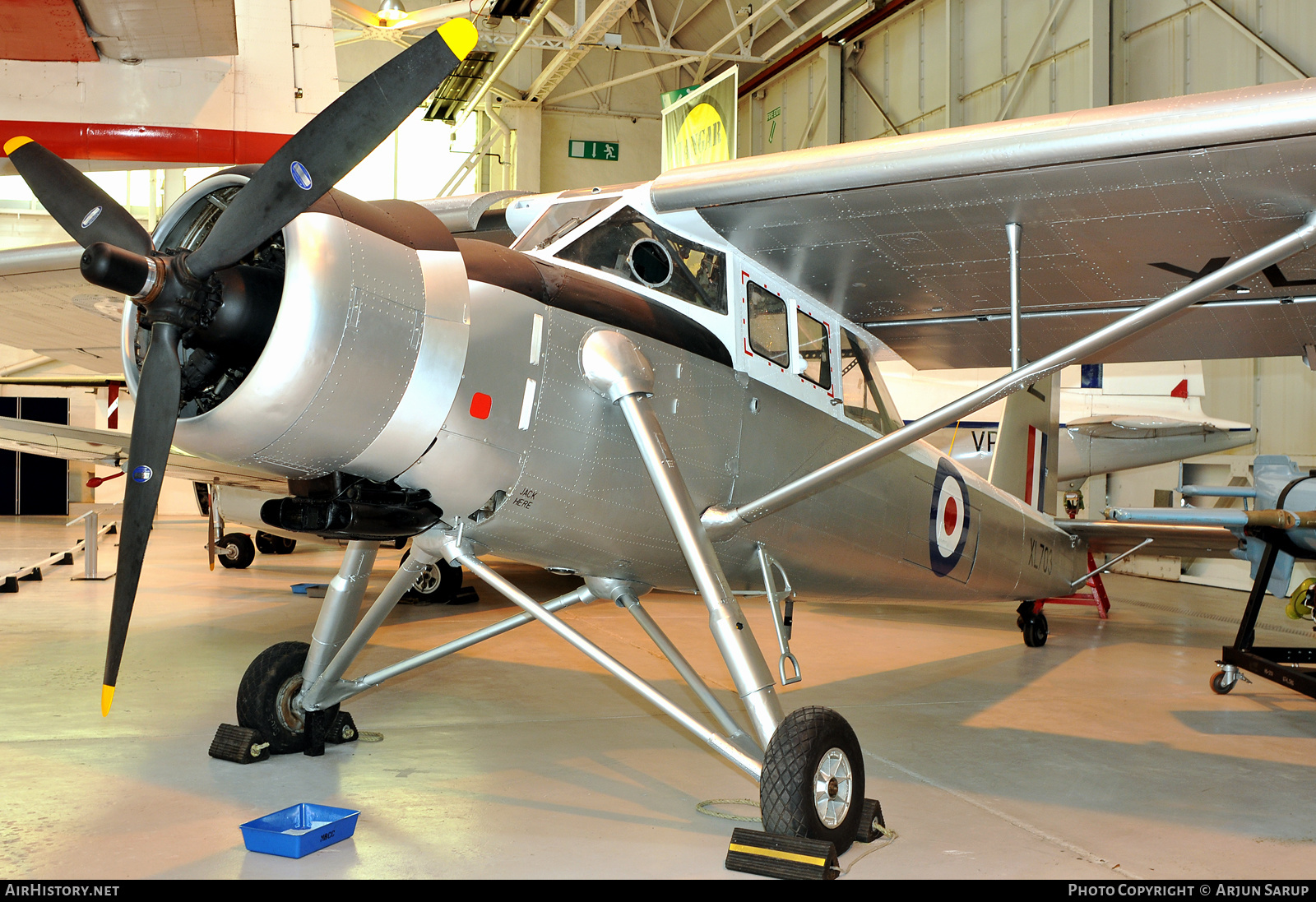 Aircraft Photo of XL703 | Scottish Aviation Pioneer CC.1 | UK - Air Force | AirHistory.net #494239