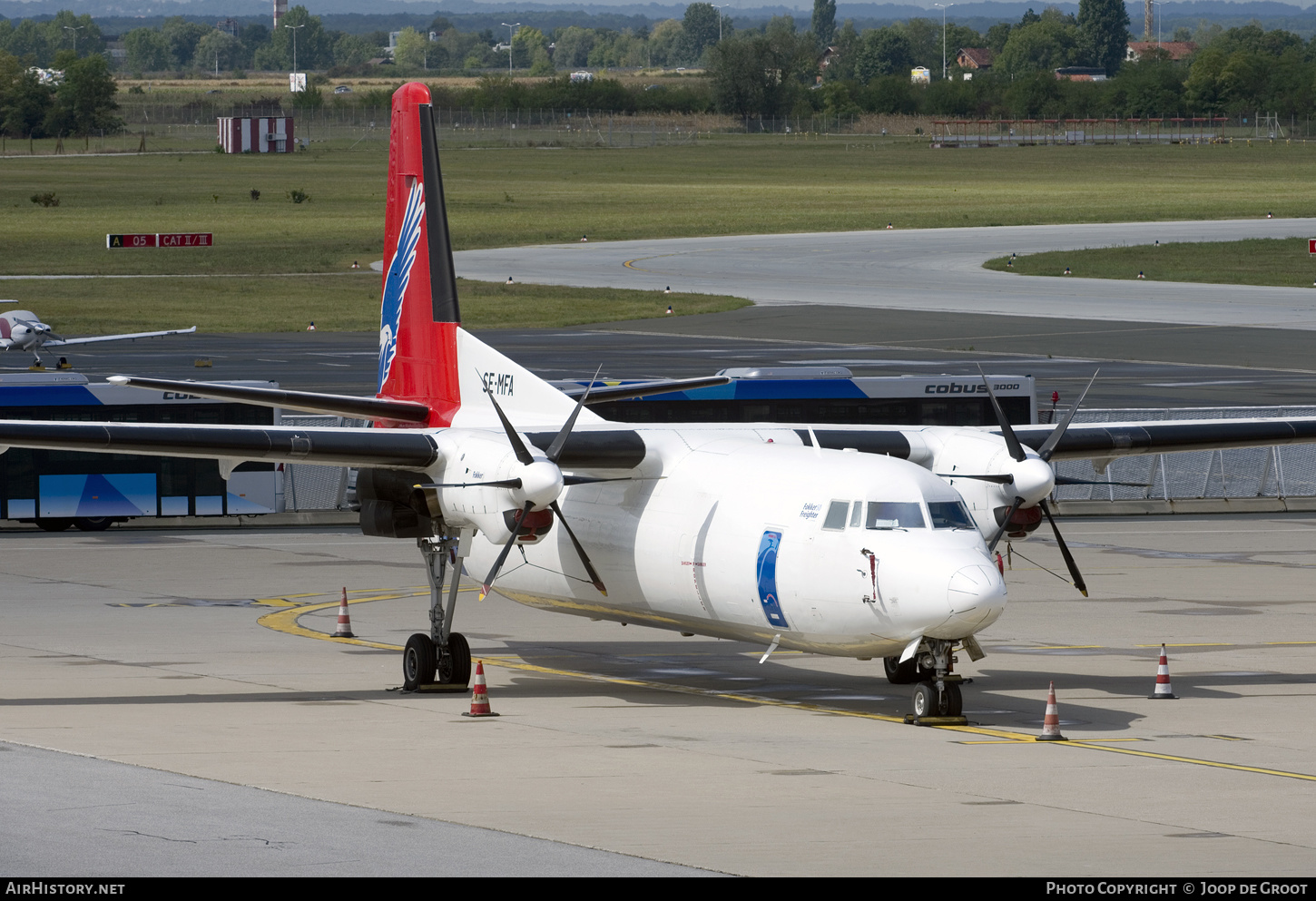 Aircraft Photo of SE-MFA | Fokker 50/F | AirHistory.net #494240