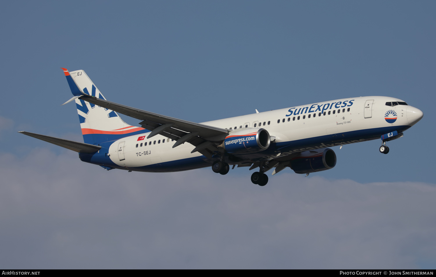 Aircraft Photo of TC-SEJ | Boeing 737-8HC | SunExpress | AirHistory.net #494242