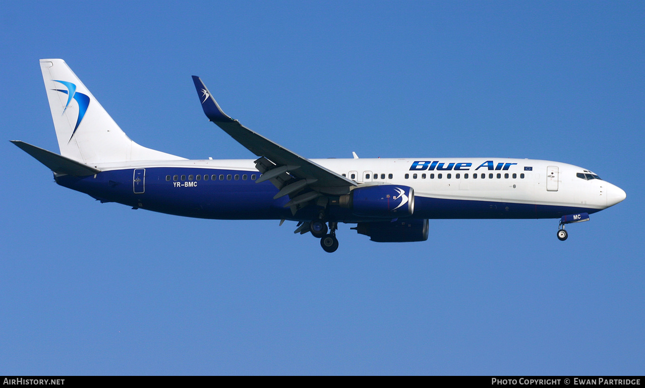 Aircraft Photo of YR-BMC | Boeing 737-85F | Blue Air | AirHistory.net #494259