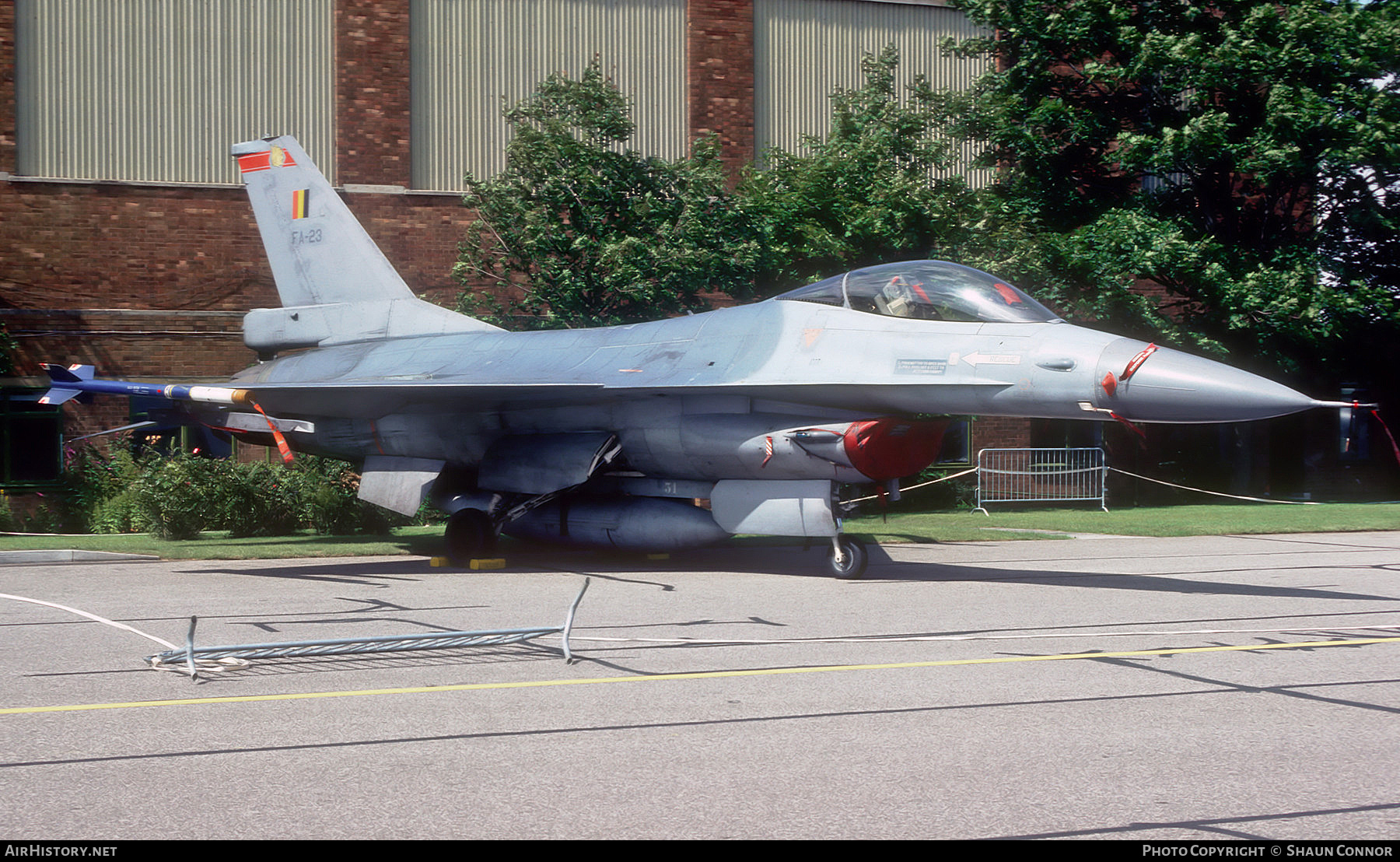 Aircraft Photo of FA-23 | General Dynamics F-16A Fighting Falcon | Belgium - Air Force | AirHistory.net #494268