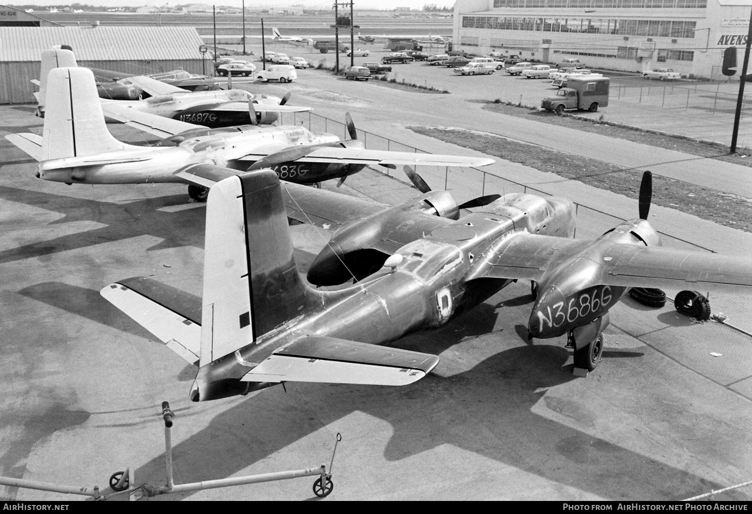 Aircraft Photo of N3686G | Douglas B-26B Invader | AirHistory.net #494287