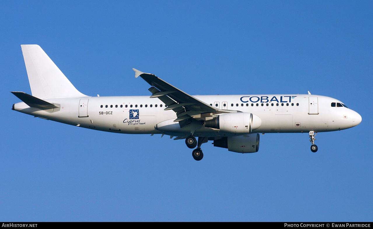 Aircraft Photo of 5B-DCZ | Airbus A320-214 | Cobalt Air | AirHistory.net #494306
